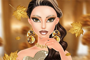 Autumn Glam Gala ist ein Herbst Schönheitsspiel, in dem du drei beste Freundinnen für ein glamouröses Event stylst