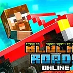 Komm auf die Straßen und überwinde die Hügel in Blocky Roads Online!