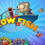 Versuchen Sie, alle Blowfish mit den Perlen in Ihren Flipper getroffen