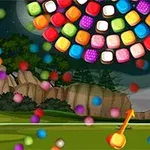 Bubble-Shooter: Süßigkeitenrad