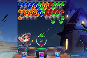 Mach dich bereit für ein magisches Bubble-Shooter-Spiel, das dich bei jedem Schritt herausfordert!