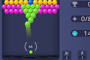 Bubble Shooter Mega – Zielen, Treffen und Gewinnen!