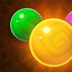 Brich zu einem Tempelabenteuer auf in Bubble Shooter Temple Jewels!