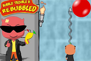 Der kleine Dämon im Trenchcoat ist zurück für ein weiteres chaotisches Blasenabenteuer