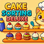 Cake Sorting Deluxe Cake Sorting Deluxe ist ein spaßiges und entspannendes Puzzlespiel, das deine Sortierfähigkeiten herausfordert!