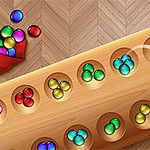 Genieße das uralte Spiel Mancala