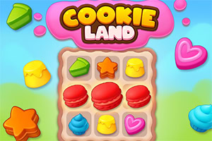 Betritt Cookie Land, das süßeste Match 3 Abenteuer!