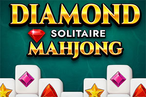 Betritt die strahlende Welt von Diamond Solitaire Mahjong!