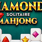 Betritt die strahlende Welt von Diamond Solitaire Mahjong!