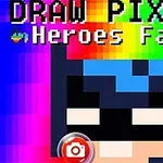 Zeichne Pixel Heroes Face