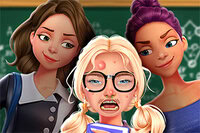 Hilf einem schüchternen Schüler dabei, in From Nerd To School Popular zu glänzen
