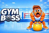 Trainiere hart und werde der Chef des Fitnessstudios!