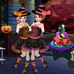 Halloween-spezieller Partykuchen