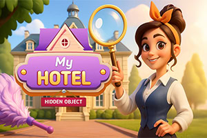 Stelle ein vergessenes Hotel wieder her und bringe es in Hidden Objects: My Hotel zu seinem früheren Glanz zurück