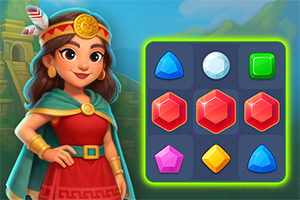 Starte ein funkelndes Match 3 Abenteuer in Jewels Blitz Legends
