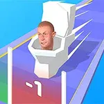 Tritt Skibidi Clash 3D bei, einem beliebten Parkour-Spiel