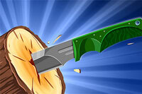 Teste deine Messerwurf Fähigkeiten