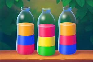 Magic Bottles ist ein beruhigendes Farb Sortierpuzzle mit einer cleveren strategischen Note