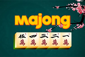 Einfaches Majong-Spiel mit 10 Layouts