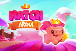 In Match Arena treten wir gegen andere Spieler in einem 3-Gewinnt-Spiel an