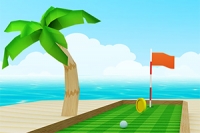 Spielen Sie beliebtes Minigolf auf verschiedenen anspruchsvollen Plätzen