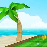 Spielen Sie beliebtes Minigolf auf verschiedenen anspruchsvollen Plätzen voller Hindernisse