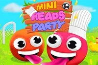 Mini Heads Party kombiniert 5 verschiedene lustige Minispiele