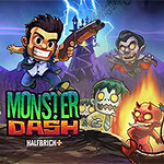 Schließ dich Barry Steakfries und seinem Machine Gun Jetpack auf einem aufregenden Monster-Geballer an!