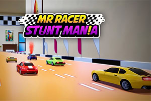 Rase, mache Stunts und verbessere Autos
