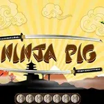 Hilf dem Ninja-Schwein, die Welt vor einer Alien-Invasion zu retten!