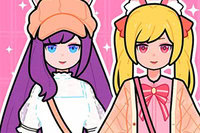 Gestalte niedliche Looks in Paper Doll Diary: Chibi Dolls