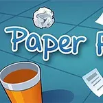 Paper Flick ist ein lustiges Papier-Wurfspiel