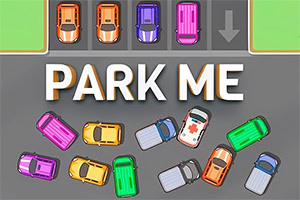 Bewege Autos, um aus dem vollen Parkplatz zu entkommen!