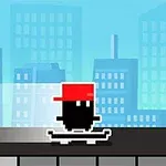 Pixel Skate ist ein 2D-Arcade-Spiel