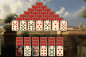Spiele Pyramid Solitaire im alten Rom