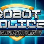 Setze die einzelnen Teile eines Polizeiroboters in Form eines Panthers zusammen und bekämpfe ihn gegen feindliche Roboter