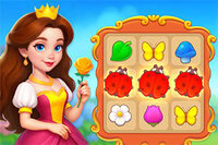 Royal Garden Match ist ein wunderschönes Match-3-Spiel, das von Gartenbau und