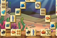 50 Level Mahjong Solitaire Spaß unter dem Meeresspiegel