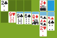 Simple Solitaire ist das klassische Klondike-Solitär.