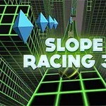 Slope Racing 3D enthält alles, was das endlose Lauf-Genre ausmacht