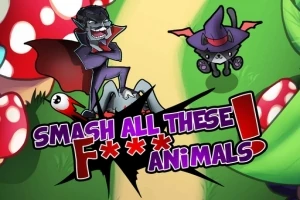 In Smash All These F*** Animals erleben Sie ein intensives Arcade-Spiel