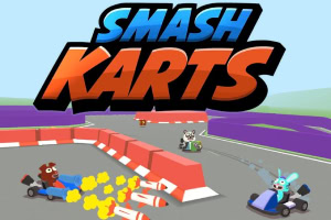 Ein 3D Multiplayer IO Kart-Kampfspiel