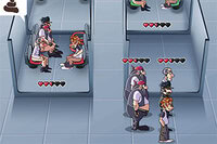 Führe die chaotischste Toilette in Sotschi und halte jeden verzweifelten Gast