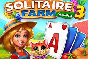 Solitaire Farm Seasons 3 ist ein Tripeaks-Kartensortierspiel mit mehr als 3400 Levels!