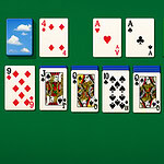 Genieße den zeitlosen Klassiker: Solitaire aus Windows