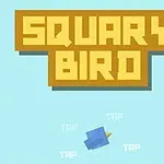 Squary Bird ist ein Flappy Bird Klon-Spiel mit einem einzigartigen quadratischen Thema