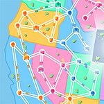 Bau, verbinde und erobere in State Connect, dem ultimativen Straßenmanagement-Puzzle!