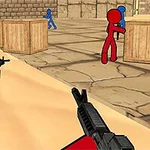 Genieße dieses wunderbare FPS, bei dem du einen mutigen Stickman steuern kannst!