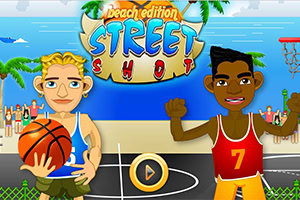 Street Shot ist ein schnelles, endloses Basketballspiel