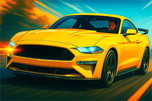 Fahre 6 getunte Autos sicher über 3 Autobahnen